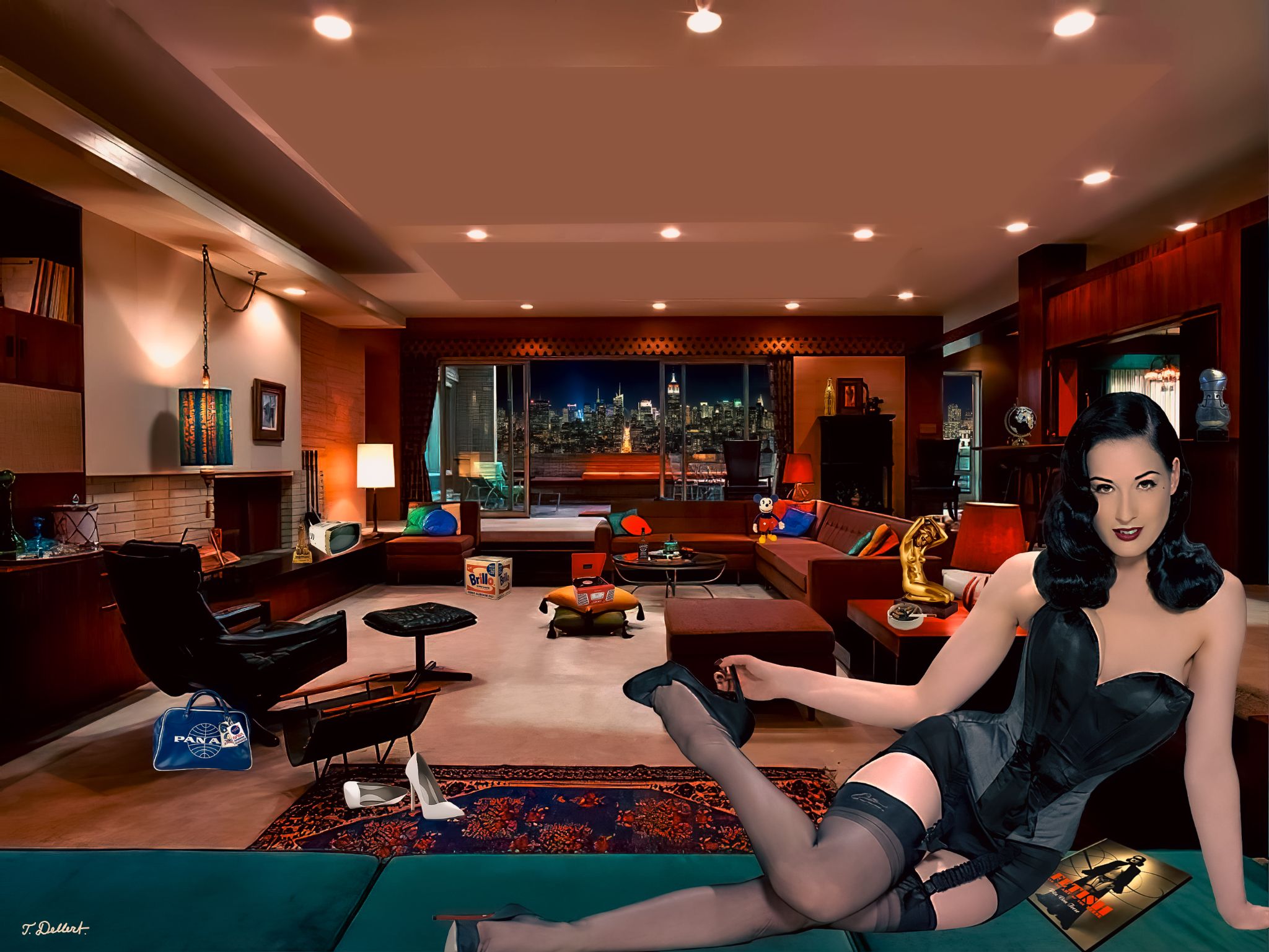 Dita's  Manhattan Apartment 